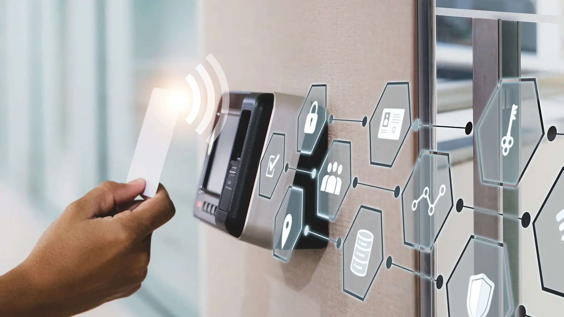 Access control panel